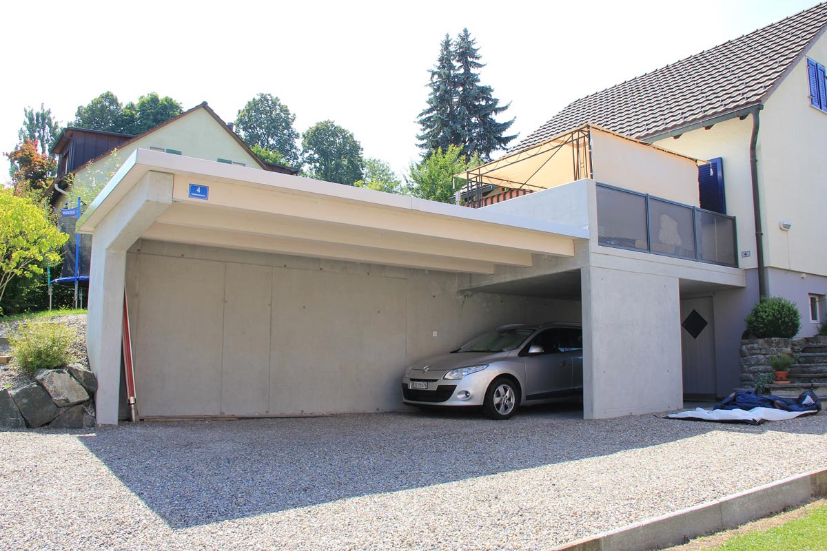 Garagenanbau in Flawil